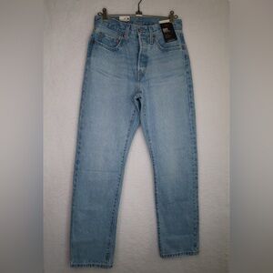 Levi's Light Blue Straight Leg Jeans